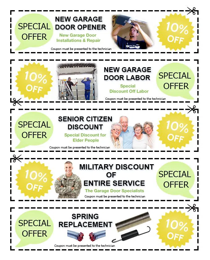 Expert Garage Doors Service Springfield, TN 615-640-0382 - coupons