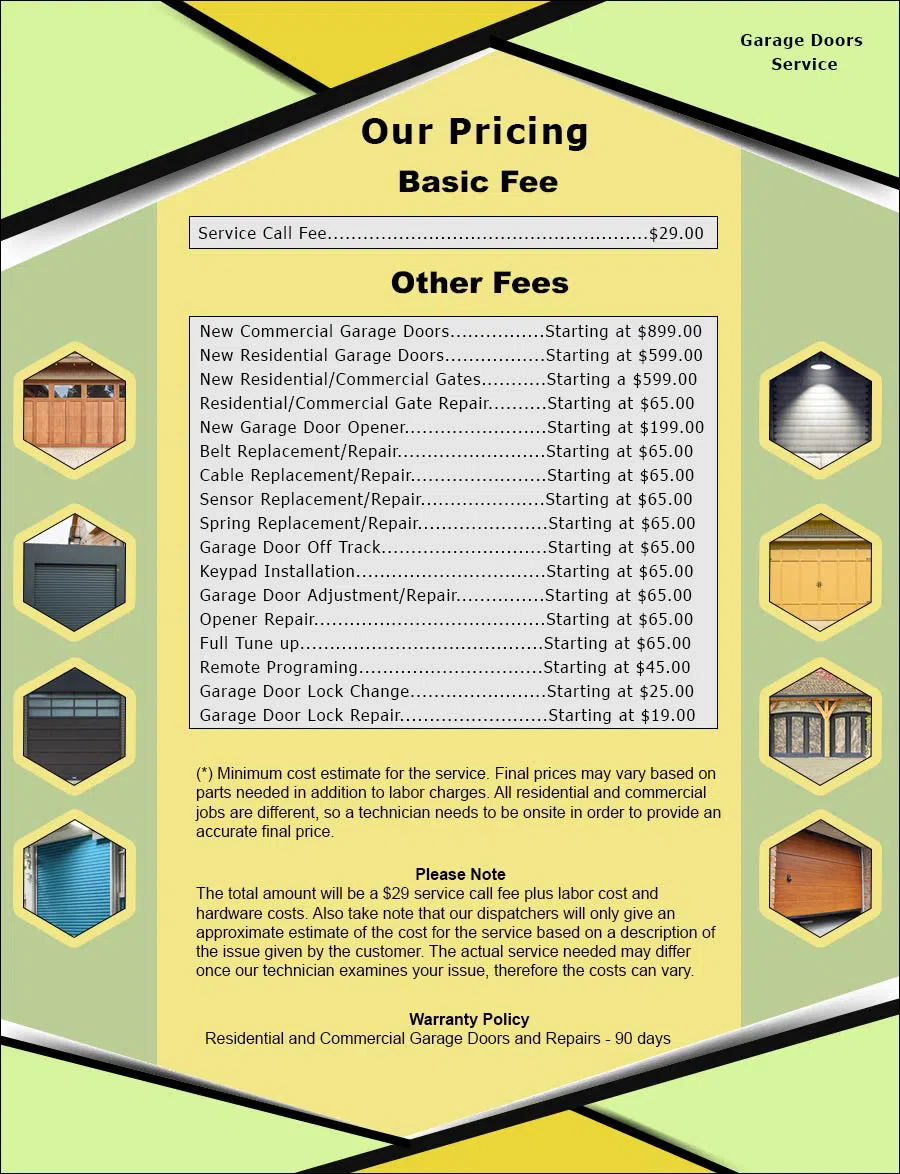 Expert Garage Doors Service Springfield, TN 615-640-0382